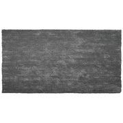 Tappeto Shaggy Grigio Scuro 80 x 150 cm Moderno Tappeto Rettangolare Trapuntato a Pelo Lungo