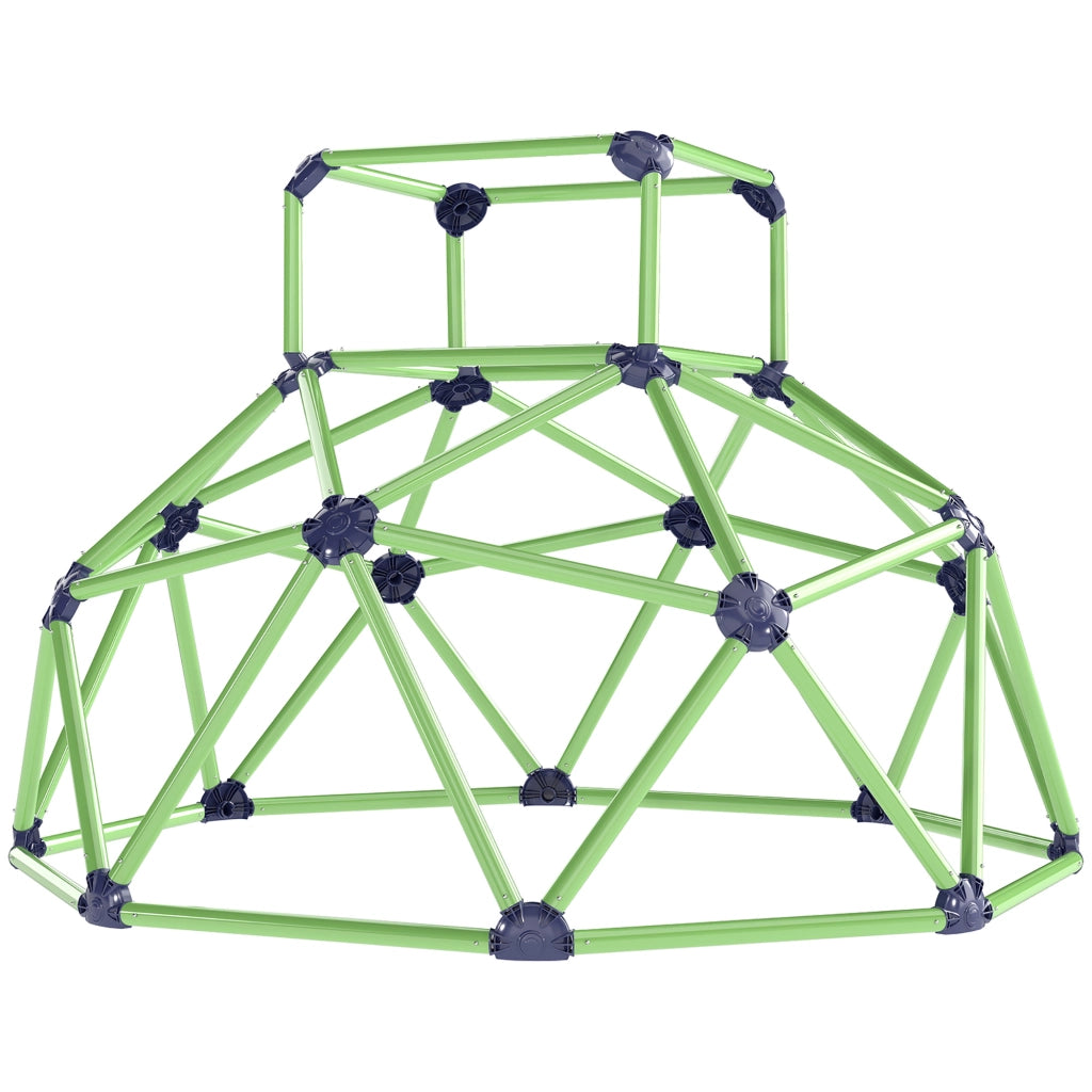 Casetta Gioco per Bambini 3-8 Anni ¨C Zephmum ¨C 182.5x182.5x119 cm Verde Viola