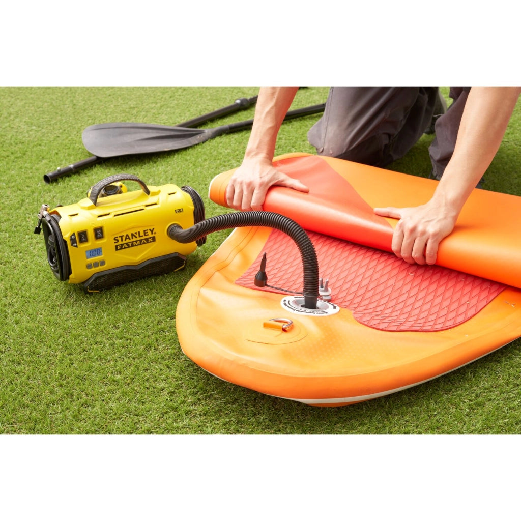 Compressore Portatile Stanley FATMAX V20 SFMCE520B-QW 18V 11 Bar Digitale