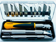 Set Coltelli di Precisione Tagliabalsa in kit da 16 Pezzi TAGLIERINI varie lame