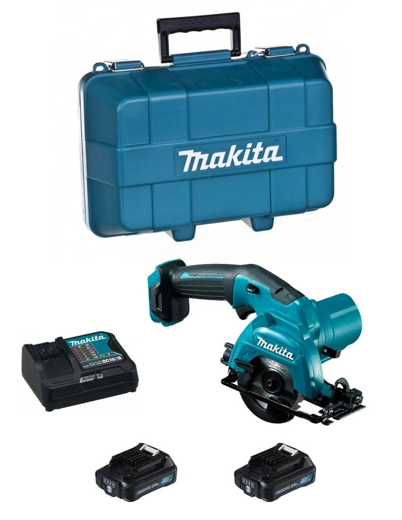 Sega Circolare MAKITA HS301DSAE (2 x 2,0 Ah + DC10SB + Valigetta)