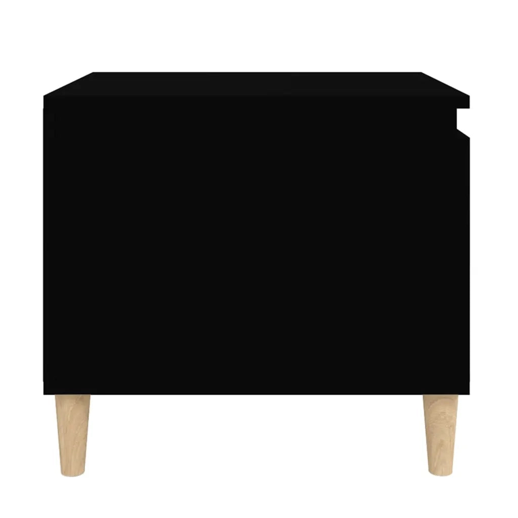 Tavolino da Salotto Nero 100x50x45 cm in Legno Multistrato cod mxl 26103
