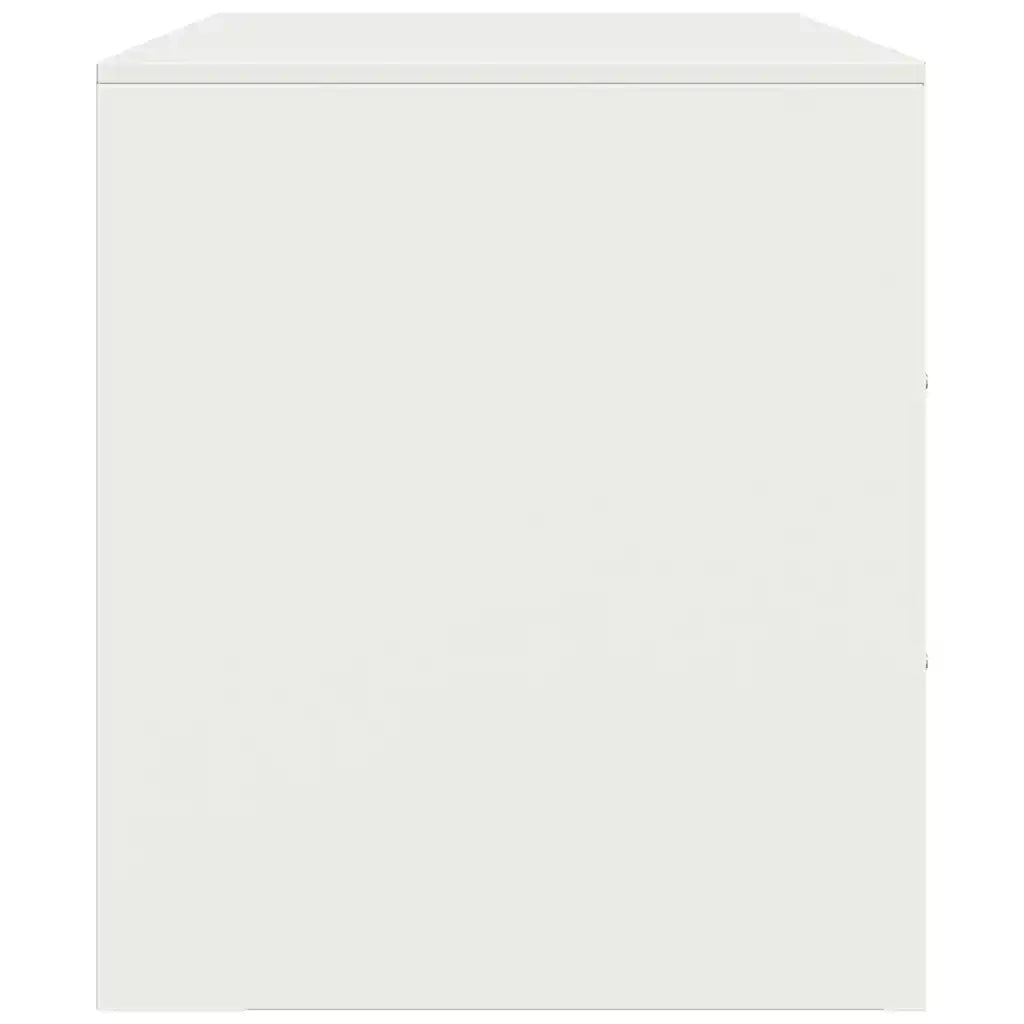 Mobili TV 2 pz Bianchi 67x39x44 cm in Acciaio 841642