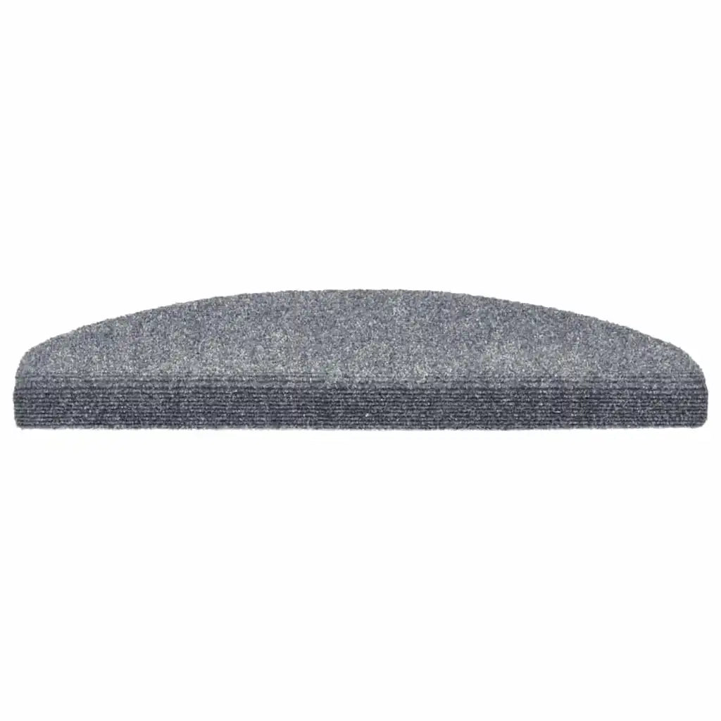 Tappetini per scale autoadesivi 20 pz | Gradini per Scale 65x21x4 cm Grigio chiaro Semicircolari Grandi