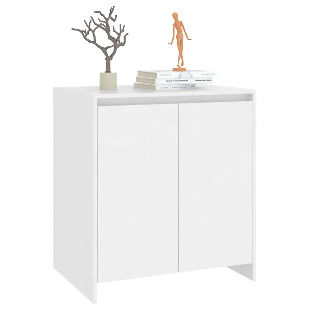 Credenza Bianca 70x41x75 cm in Legno Multistrato 809737