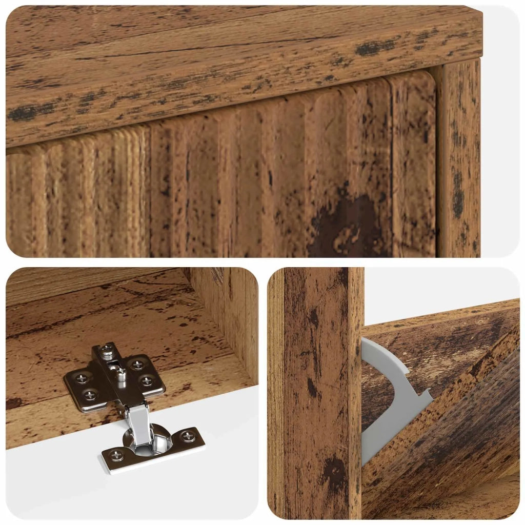 Mobile per scarpe ARNHEM 78 x 24 x 103 cm Legno ingegnerizzato 896663