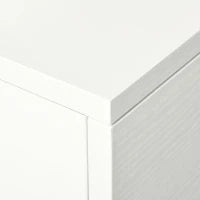 Tavolo Scrivania Salvaspazio per Camera e Ufficio, Scrivania con Cassetti e Ruote, Postazione di Lavoro Doppia o Singola, 100x36x88cm, Bianco