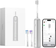 Tampone Elettrico Ultrasonico per Adulti - 3 Testine, IPX7 Impermeabile all'Acqua, Ricaricabile, Tampone da Viaggio