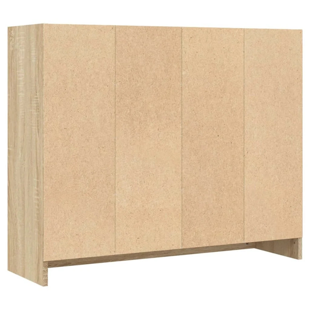 Credenza Rovere Sonoma 91x28x75 cm in Legno Multistrato 823011