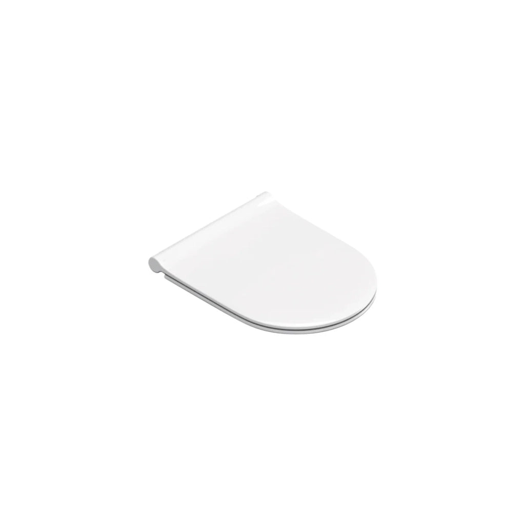 Copriwater Soft-Close Ceramica Catalano "Zero" Bianco Lucido