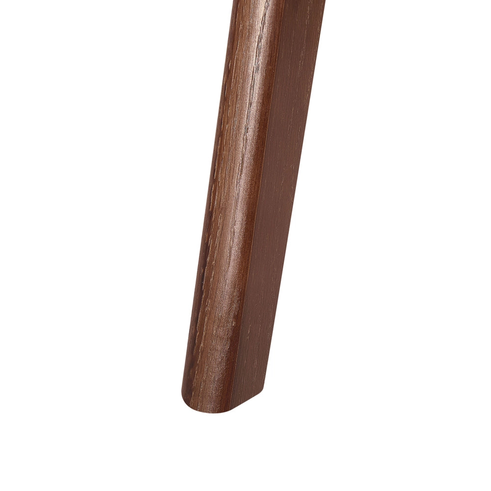 Scrivania per home office in legno di noce scuro 120 x 70 cm Postazione di Lavoro con 2 cassetti