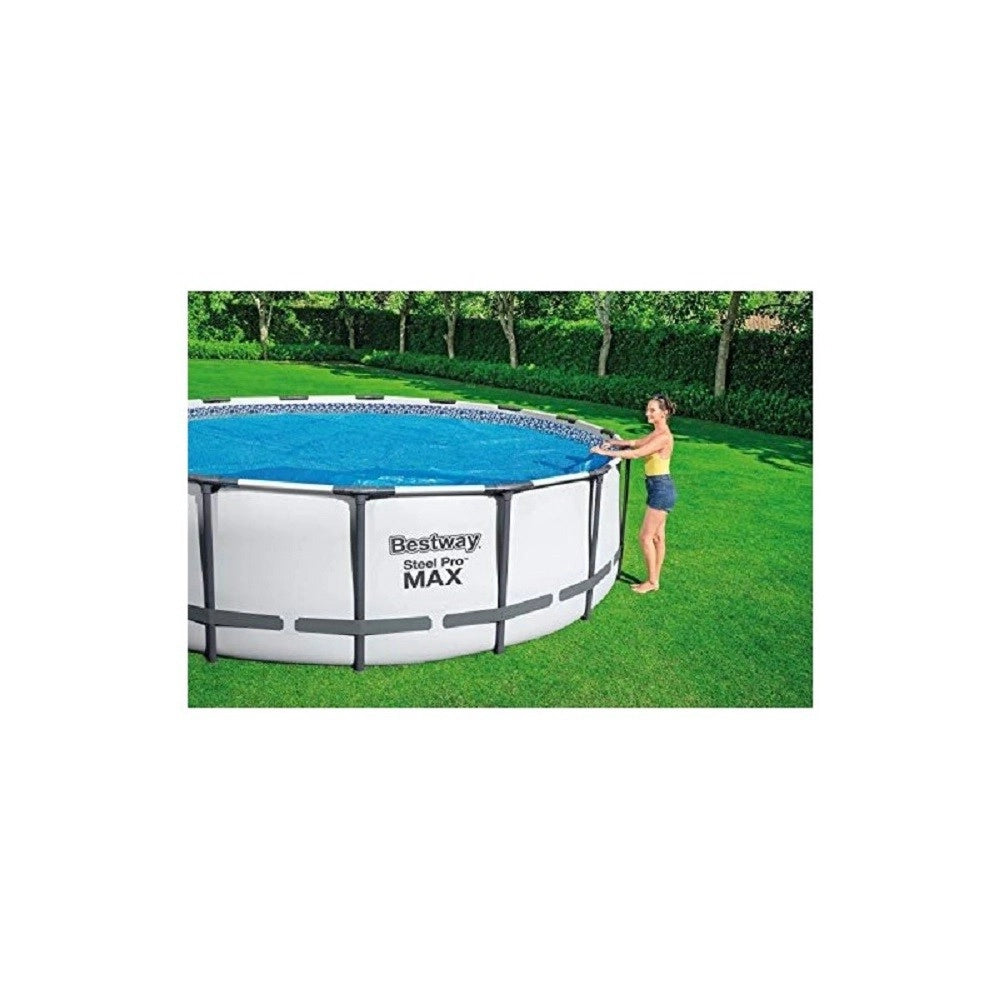 Telo Termico Rotondo Per Piscina 457/427cm Fast Set Steel Max Power Steel 58252         