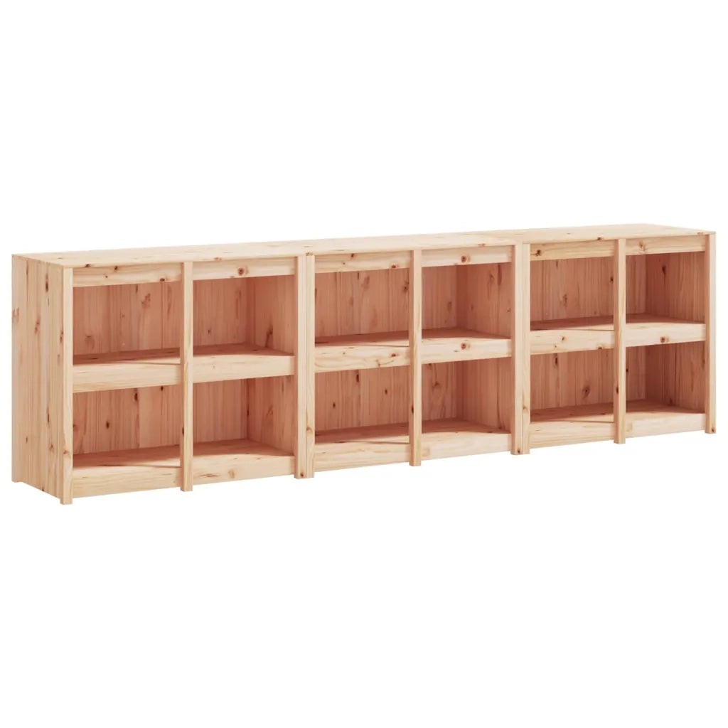 Mobili da Cucina da Esterno 3 pz in Legno Massello di Pino