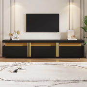 Mobile TV Lowboard con Cassetti ¨C MINIMAL ¨C Effetto Marmo, 200x40x42 cm