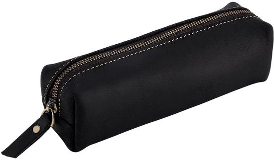 Etui Premium in Pelle - Organizzatore per Pennarelli/Carboncini - Dimensioni Compattibili 7,1 x 1,9 x 2,3 pollici - Design Moderno - Adatto per il Lavoro/la Viaggio - Cassetto per Pennarelli