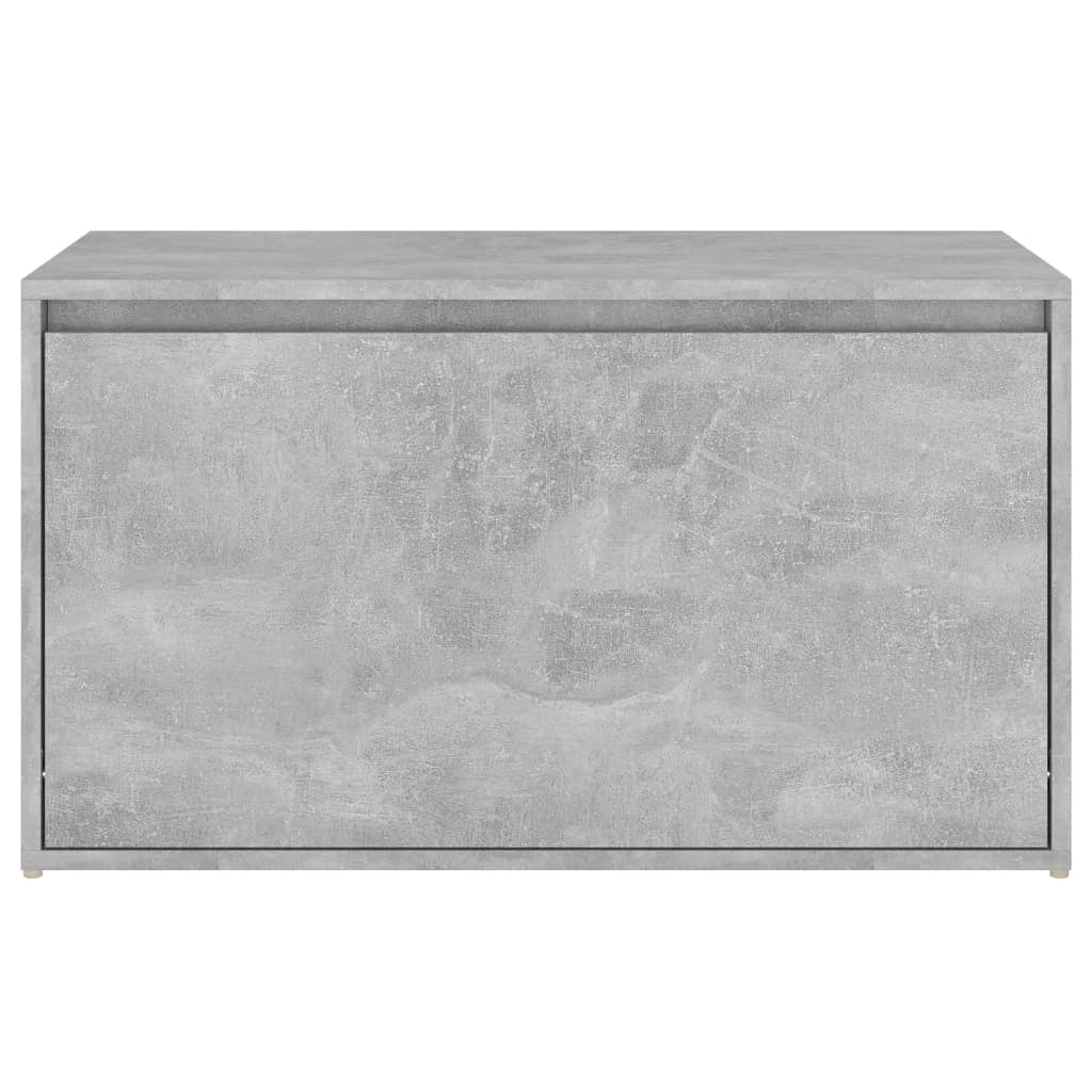Panca d'ingresso 80 x 40 x 45 cm in truciolare di cemento grigio 02_0010863