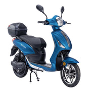 Bicicletta Elettrica Scooter Z-TECH ZT-09-TA NEW 250W 12 Ah 48V Batteria Piombo-Blu Matt
