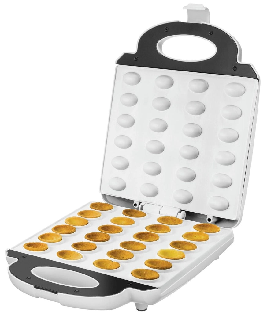 Unold 48360 piastra per waffle 24 waffle 1400 W Acciaio inox, Bianco