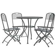 Set da pranzo da giardino 5 pz rete metallica antracite 02_0014774