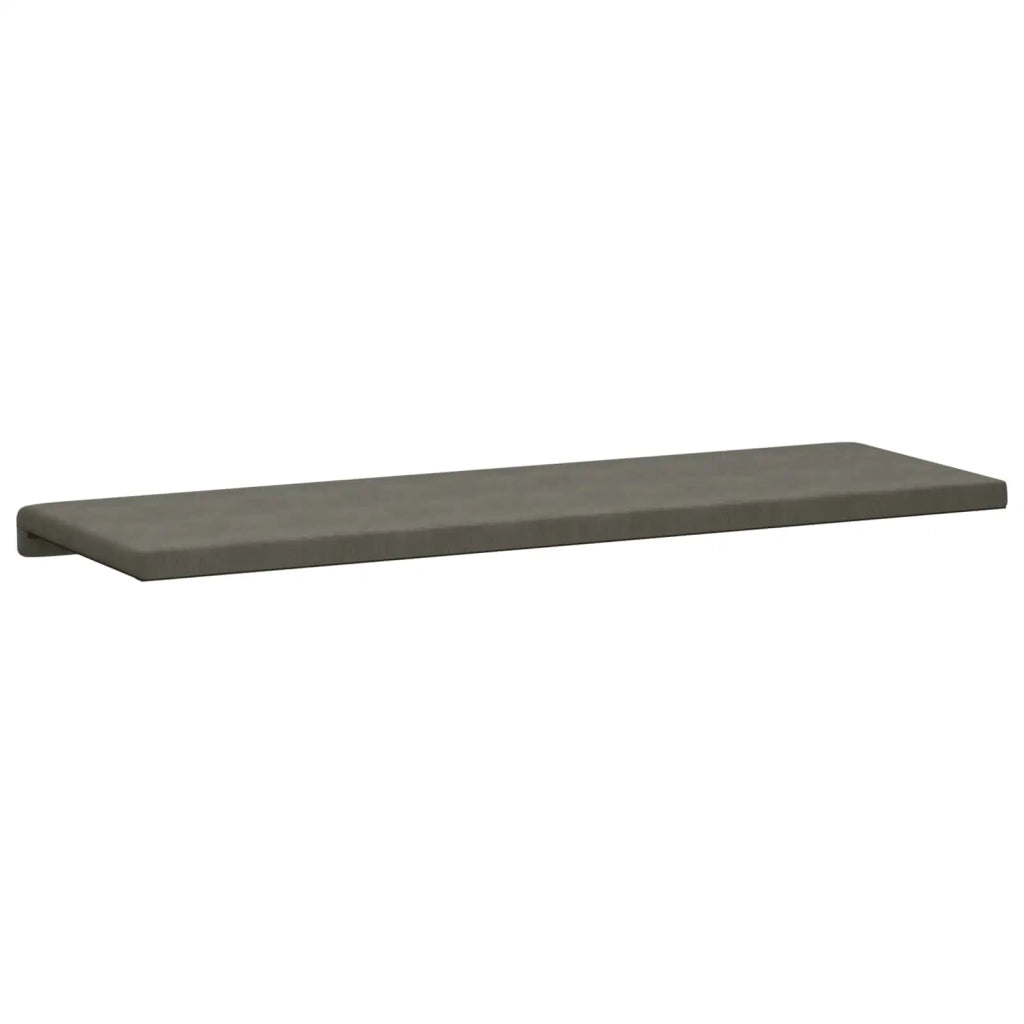 Cuscino per panchina corduroy Grigio Chiaro Profondità 35 cm 42043366