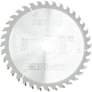 HIKOKI LAMA PER SEGA CIRCOLARE 165 MM F.20 MM- 1,0 pz