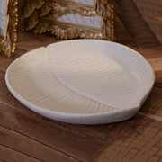 Fane, Svuotatasche Effetto Pietra, Bianco Crema