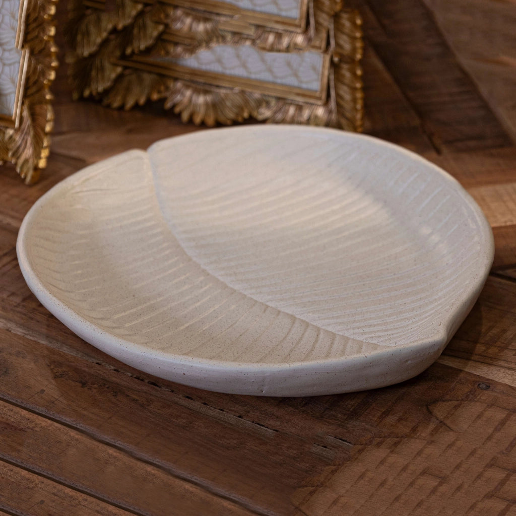 Fane, Svuotatasche Effetto Pietra, Bianco Crema