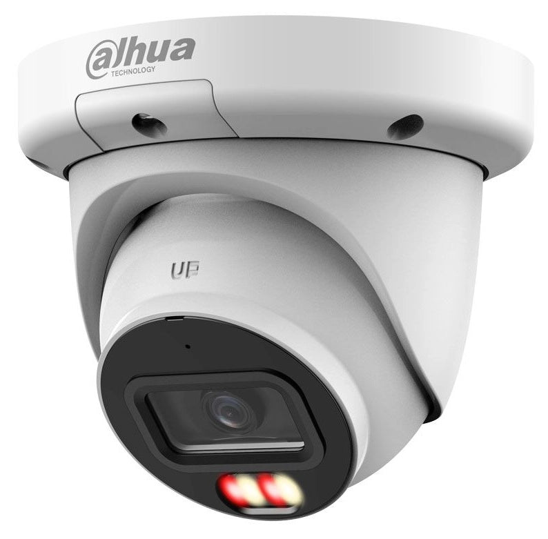 Camera ip 8mp eyeball 2.8mm ai icr ir30m smart dual light ip67 vdc/poe - IPC-HDW3849QM-S-IL