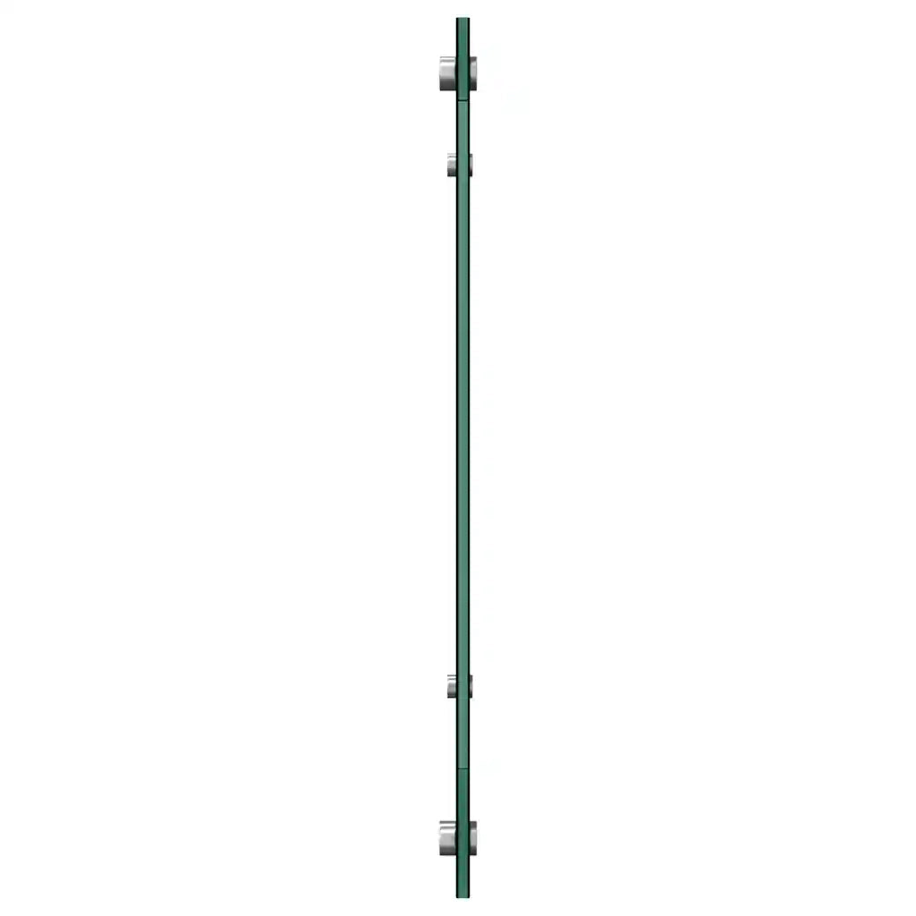 Schienale da cucina Nero 80 x 50 cm vetro temperato CFW2763455