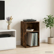 Mobile porta vinili Rovere Fumo 38 x 33 x 61 cm 8012862