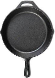 Piastra in ghisa Ø 30 cm con maniglione - Padella rotonda per ogni cucina
