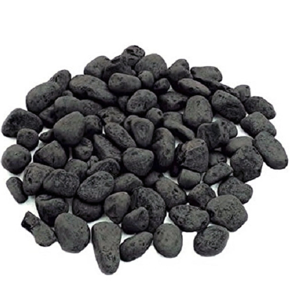 Trade Shop - Sassolini Pietre Piccoli Nero 200gr Decorazione Acquari Fondale Laghetto Giardino -
