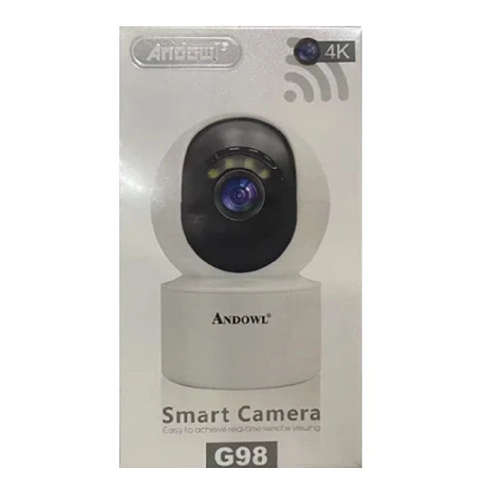 Trade Shop - Telecamera Intelligente Di Sorveglianza 4k Obiettivo Grandangolare Infrarossi 2,4g G98 -
