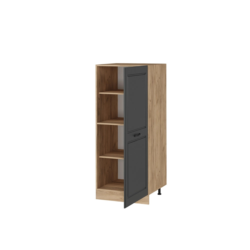 Mobile cucina dispensa R-Line Antracite rustico/Rovere dorato 60 cm Vicco