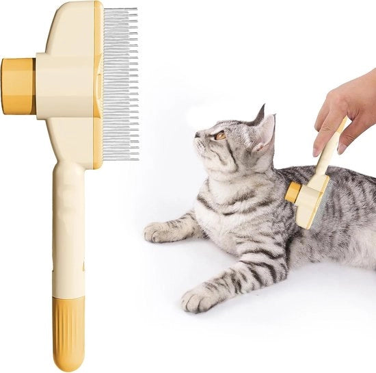 Kam per gatto - dimensioni 20*8*2cm - kam per gatto - rimozione pelo libero con massaggio - kam per gatti lunghi - kam per gatti corti - kam per cani corti - attrezzo per animali - pulizia e rimozione pelo libero