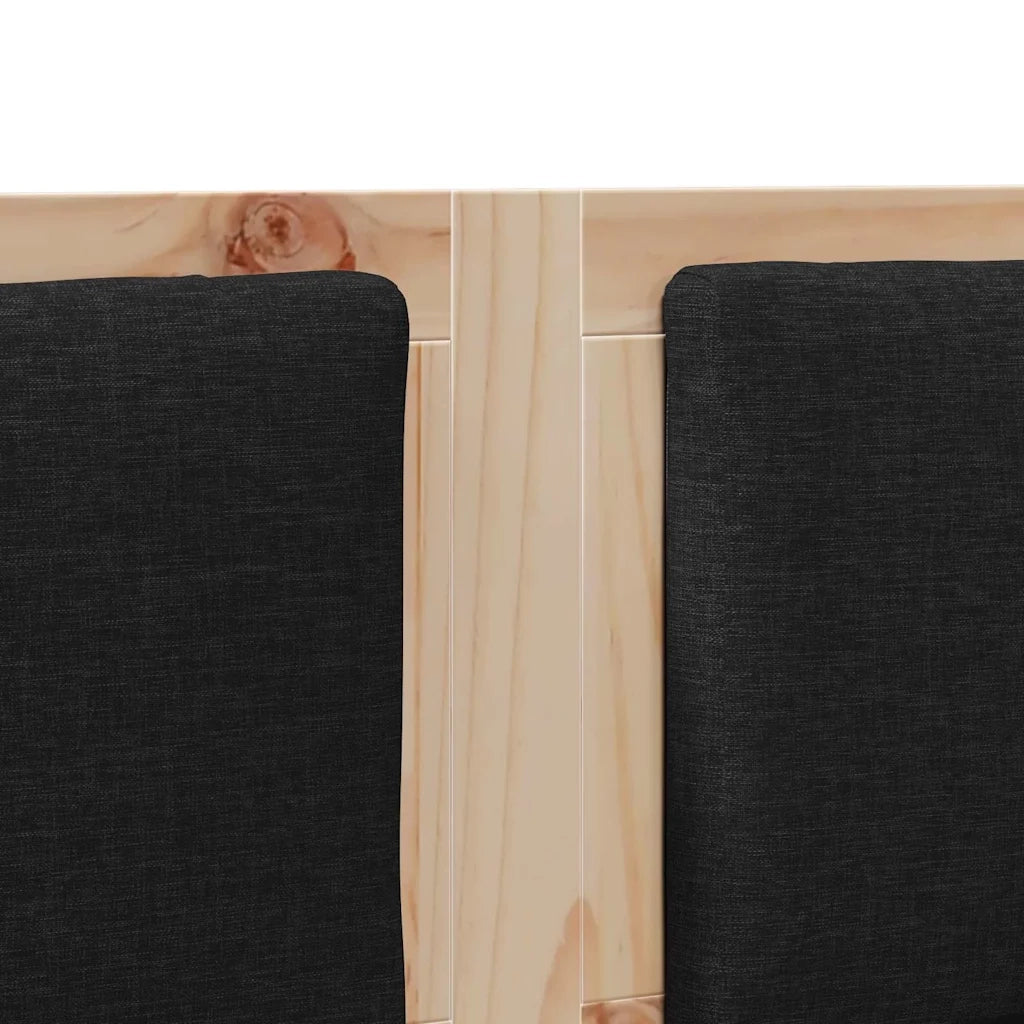 Testiera | Testata Altro Marrone 135 cm Legno di pino massello