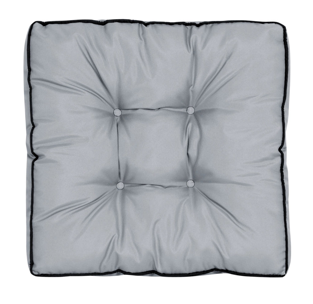 Cuscino da giardino AIO FACTORY 50x50 cm impermeabile grigio scuro