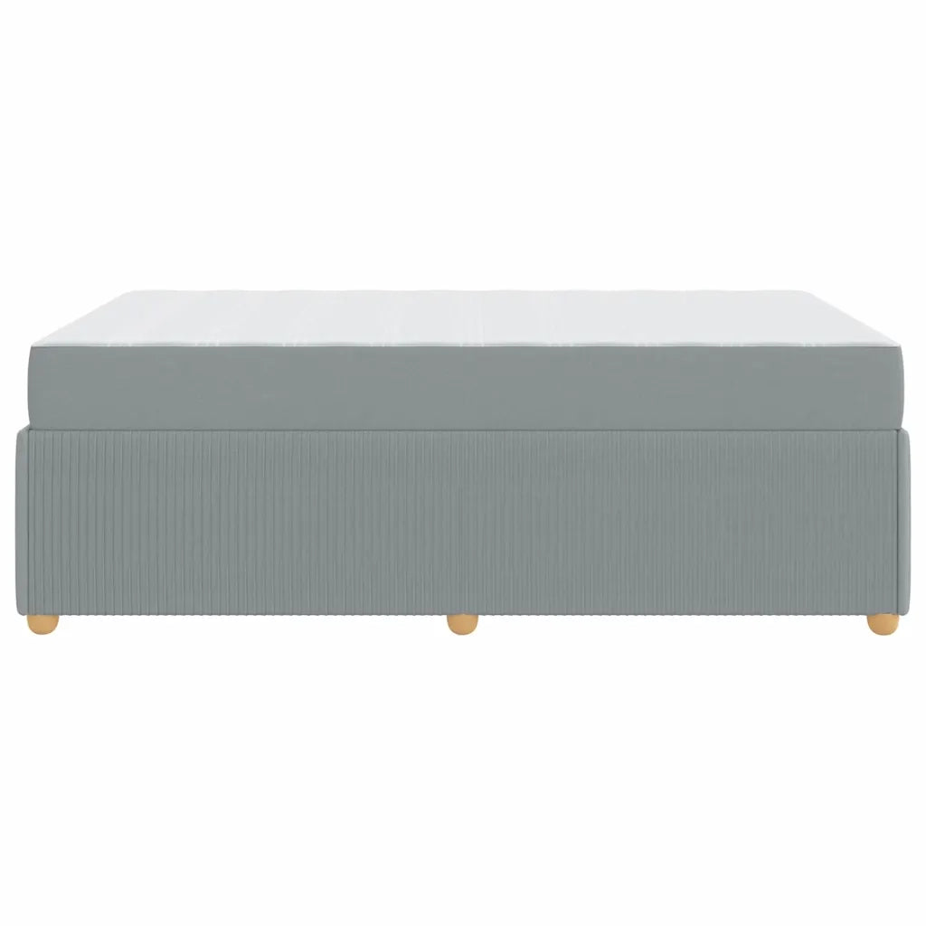 Struttura del letto Grigio chiaro 120 x 190 cm Tessuto 3398366
