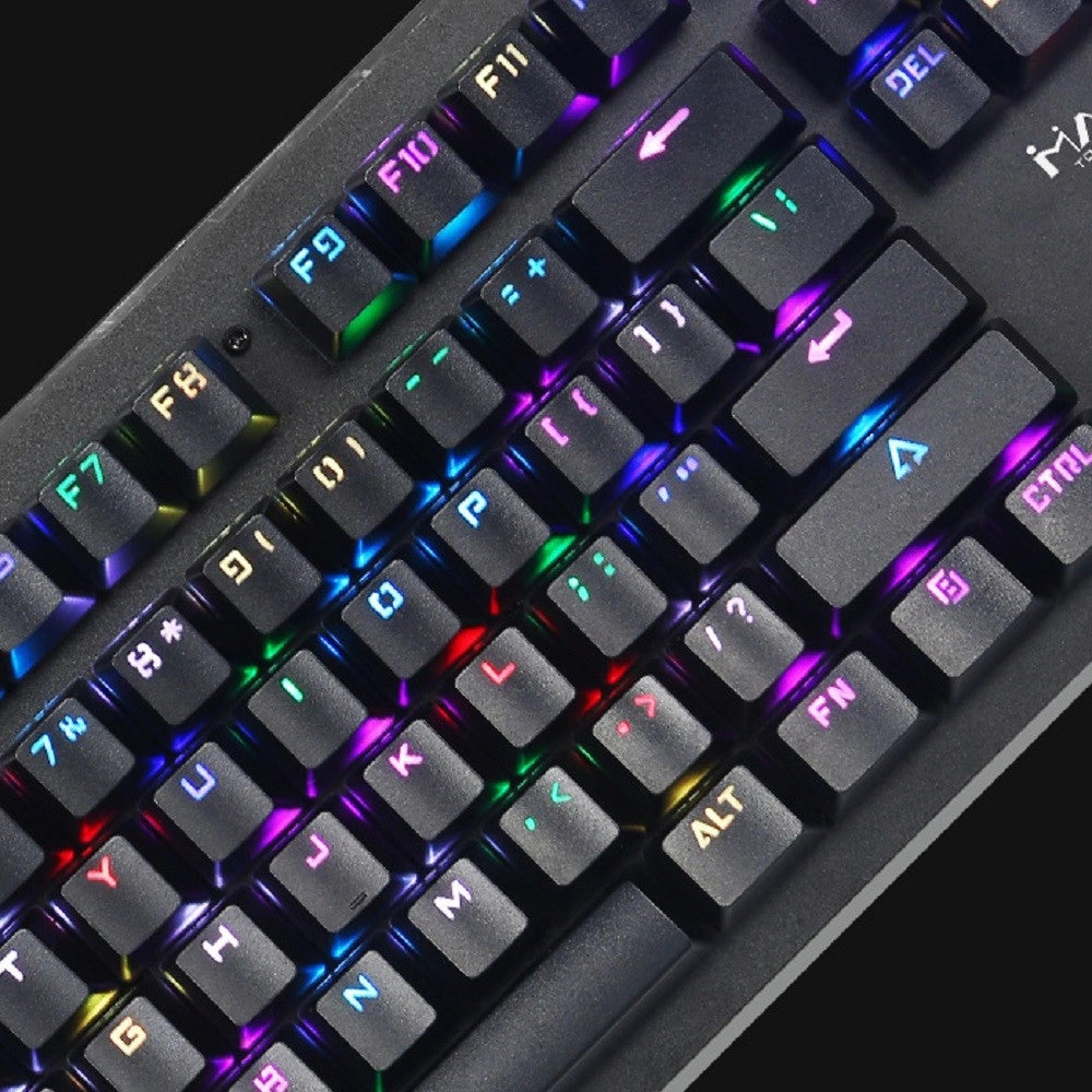 Trade Shop - Marvo Kg935 Scorpion Tastiera Da Gaming Retroilluminata Per Pc Usb Meccanica -