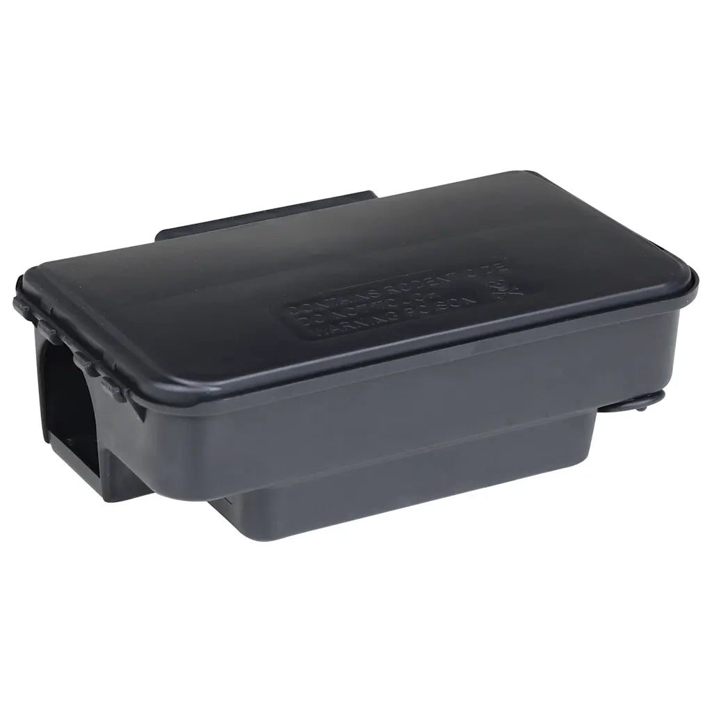 Trappole per Topi 12 pz Nere 22x12,5x7,5 cm CFW2024932