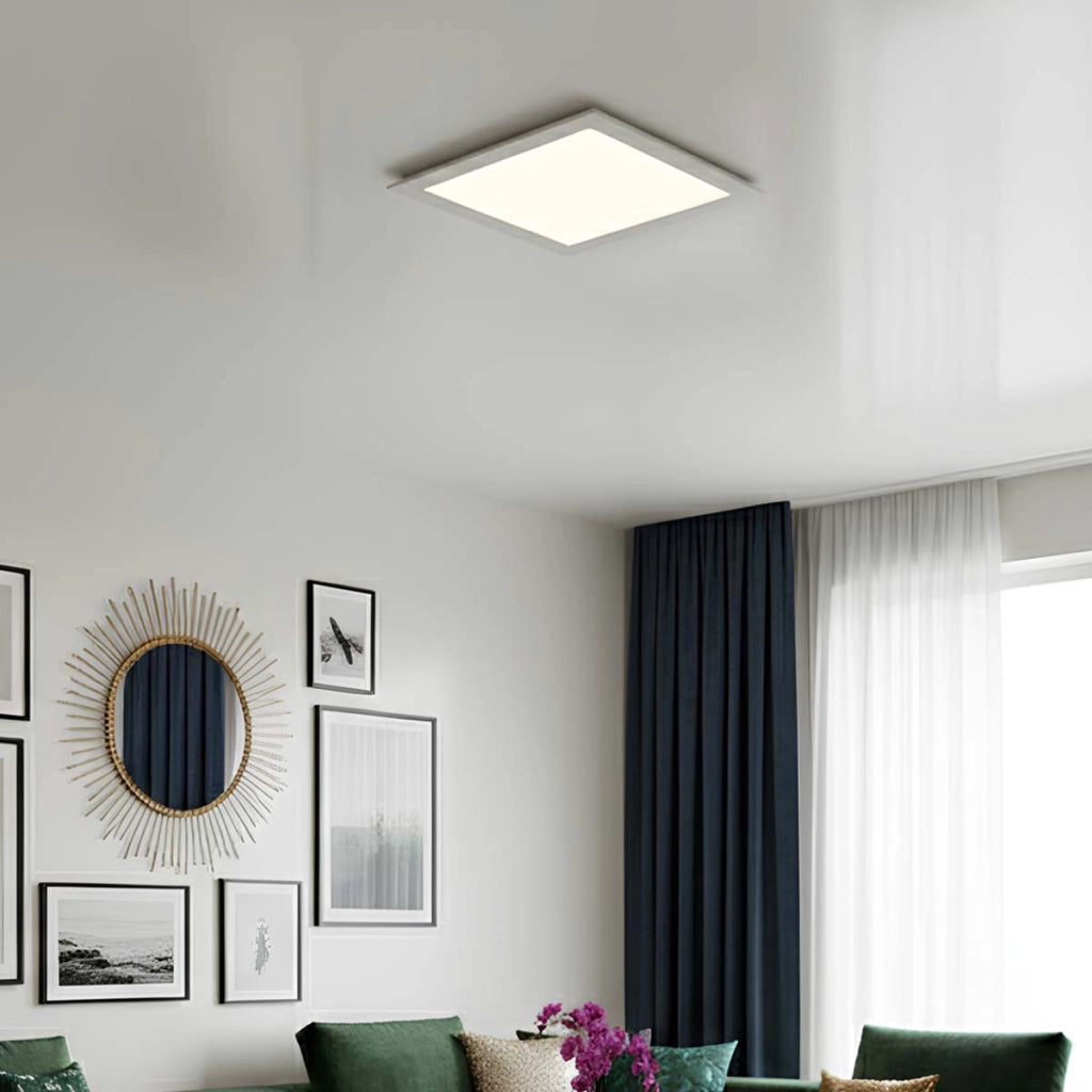Pannello LED Quadrato 18W 20x20cm Incassato nel Soffitto Design Moderno Bianco Avizar