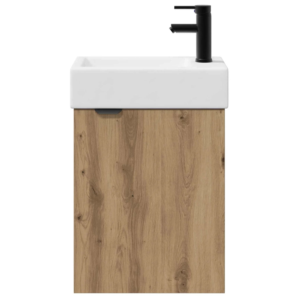 Mobile bagno con rubinetto Rovere Artigianale 889440
