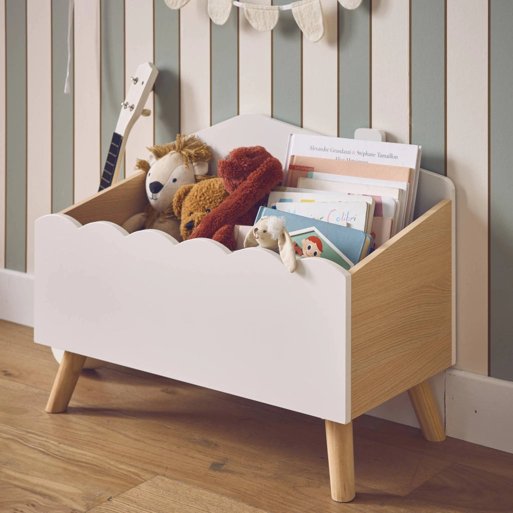 Contenitore per bambini, bianco