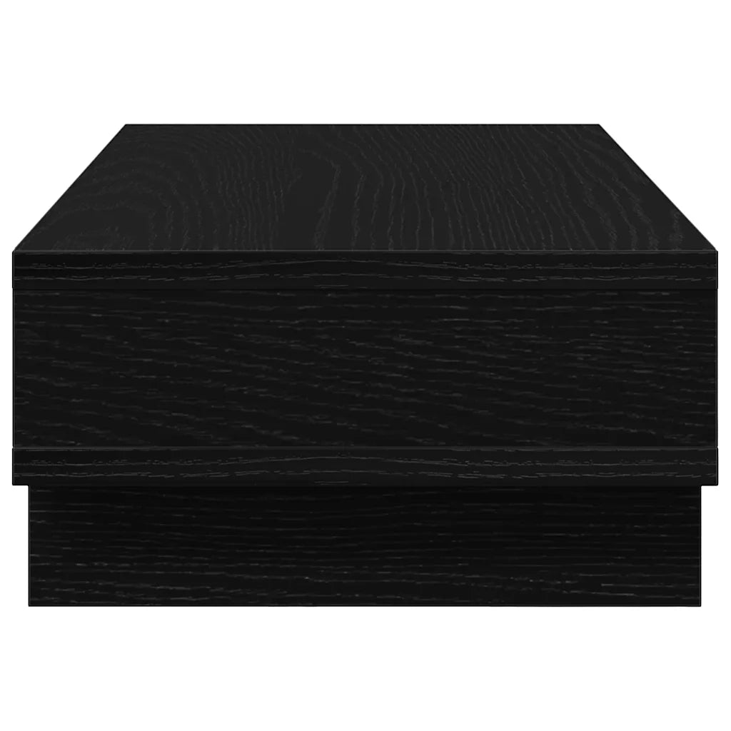 Supporto per Monitor Rovere Nero 50x27x15 cm in Truciolato