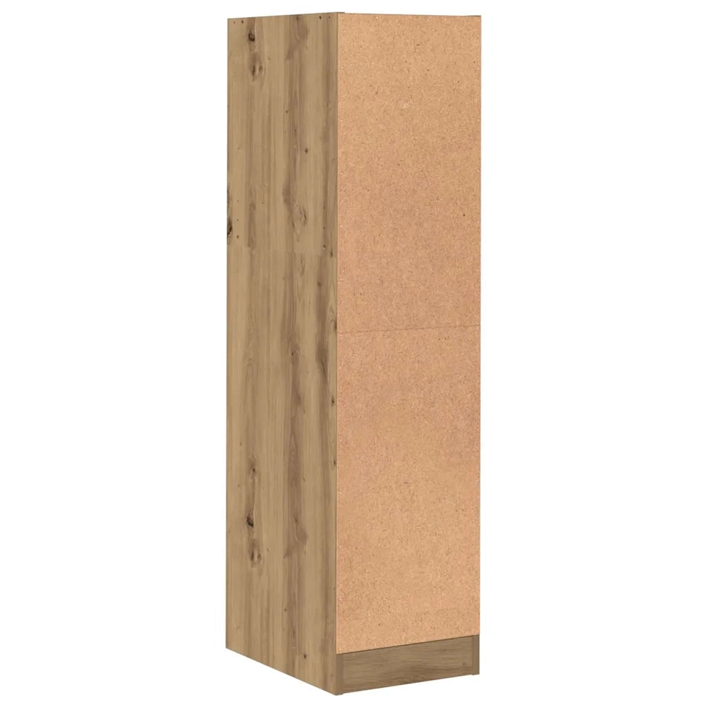 Armadietto da Farmacia Rovere 30x41x118 cm in Truciolato 855168