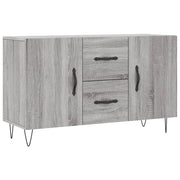 Buffet credenza cassettiera armadio mobile contenitore organizer cucina soggiorno rovere Sonoma 100 x 36 x 60 cm legno ingegnerizzato grigio 02_0036259