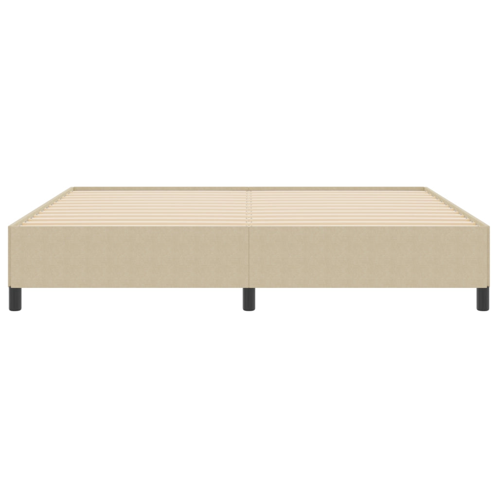 Struttura Letto Verde Chiaro Grigio 200x200 cm Tessuto Corduroy