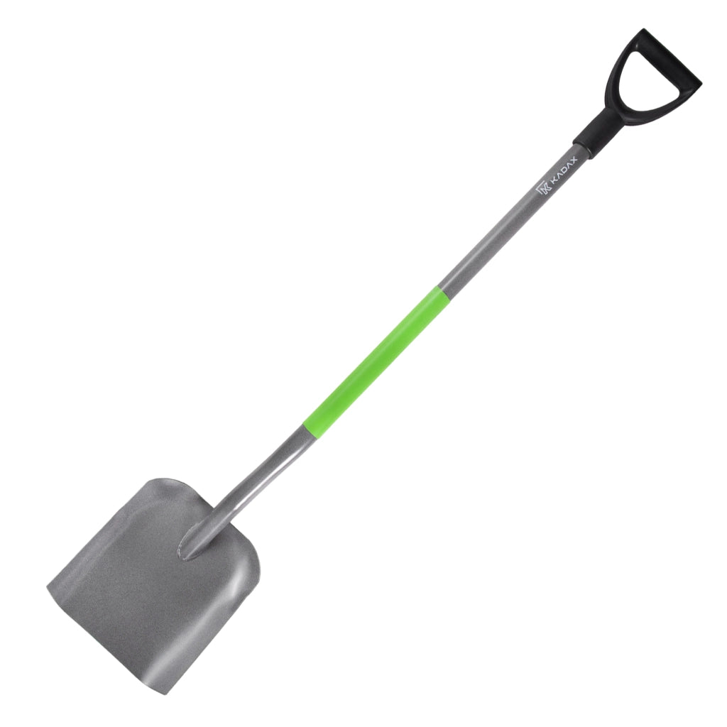 Pala da sabbia KADAX, pala per cereali, manico in metallo, manico in carbonio, 123 cm
