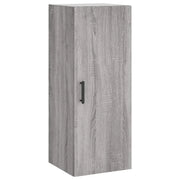 Armadietto a Muro | Mobile a Parete Grigio Sonoma 34,5x34x90 cm