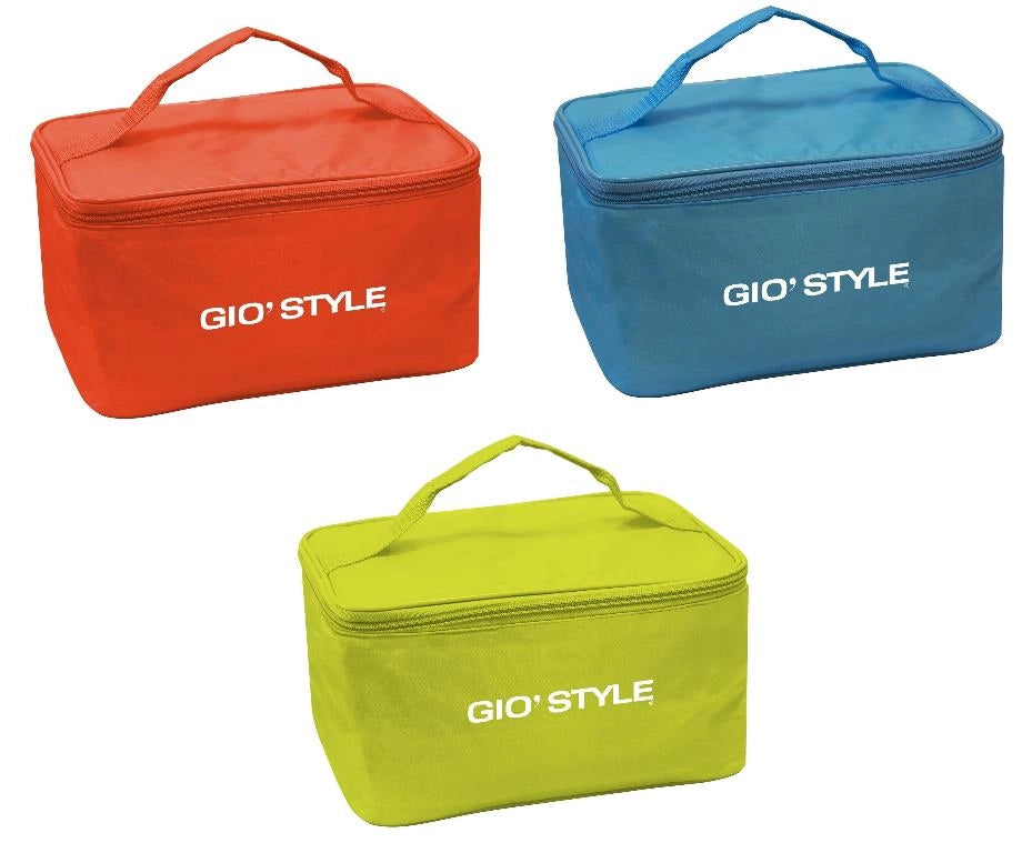 1 Pezzo Borsa Frigo Termica Fiesta Lunch Bag 5 Litri 3 Colori Gio'Style